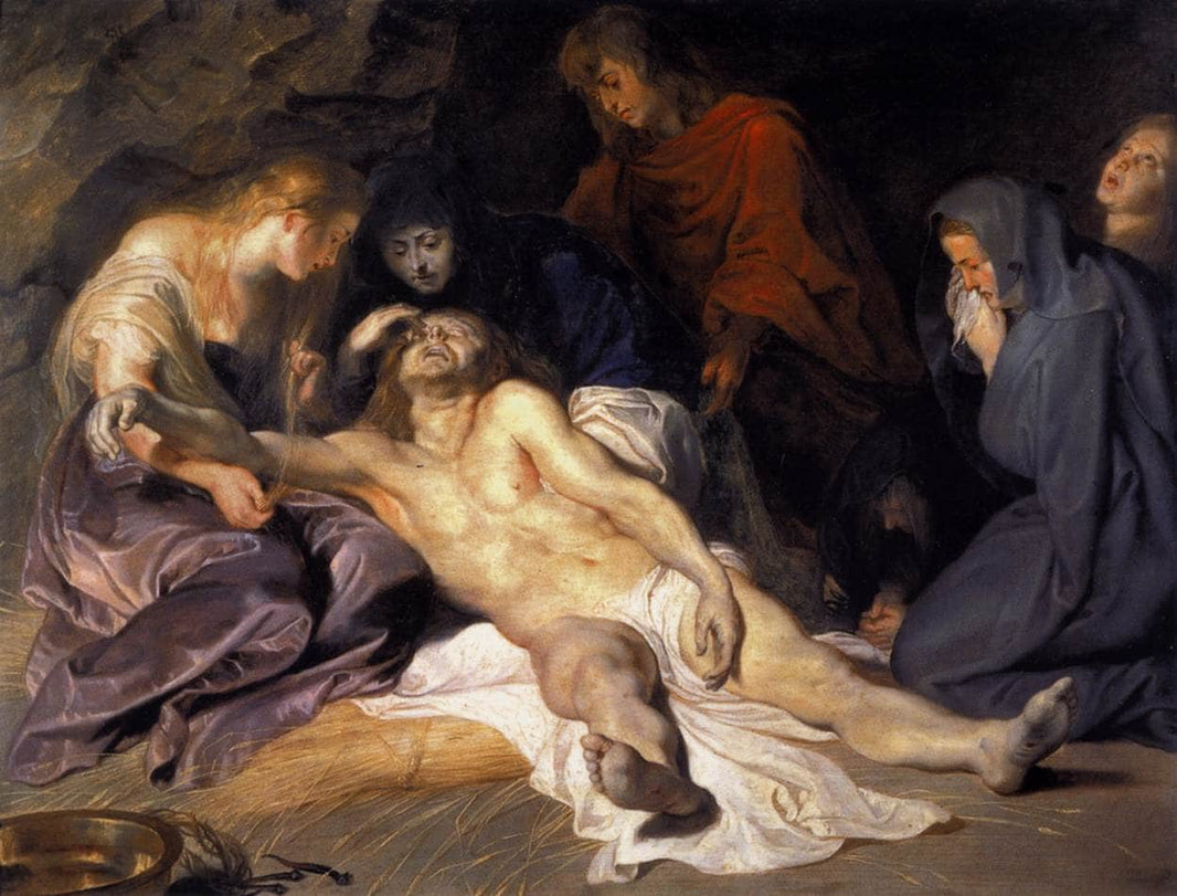 Lament of Christ by Peter Paul Rubens — hand-painted cultural oil painting reproduction on canvas
