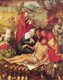 Lamentation of Christ by Albrecht Durer — hand-painted cultural oil painting reproduction on canvas