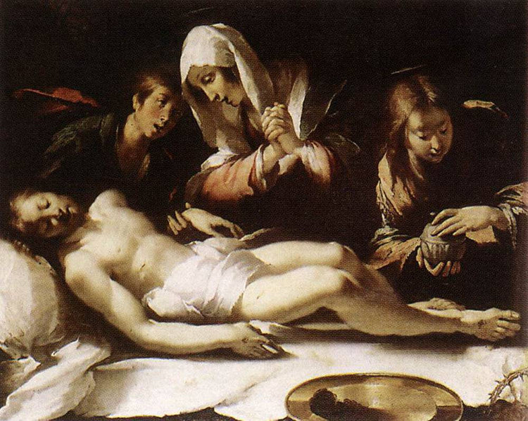 Lamentation over the Dead Christ - Bernardo Strozzi