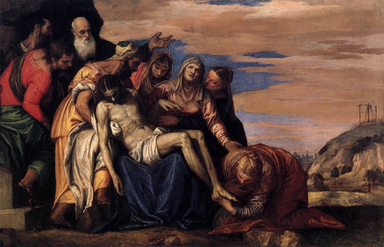 Lamentation over the Dead Christ - Paolo Veronese