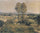 Landscape at Argenteuil in study