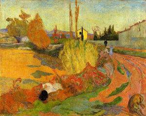 Landscape at Arles - Paul Gauguin