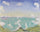 Landscape at Caux with increasing clouds in modern living room
