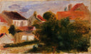 Landscape at Essoyes by Pierre-Auguste Renoir — hand-painted landscape oil painting reproduction on canvas