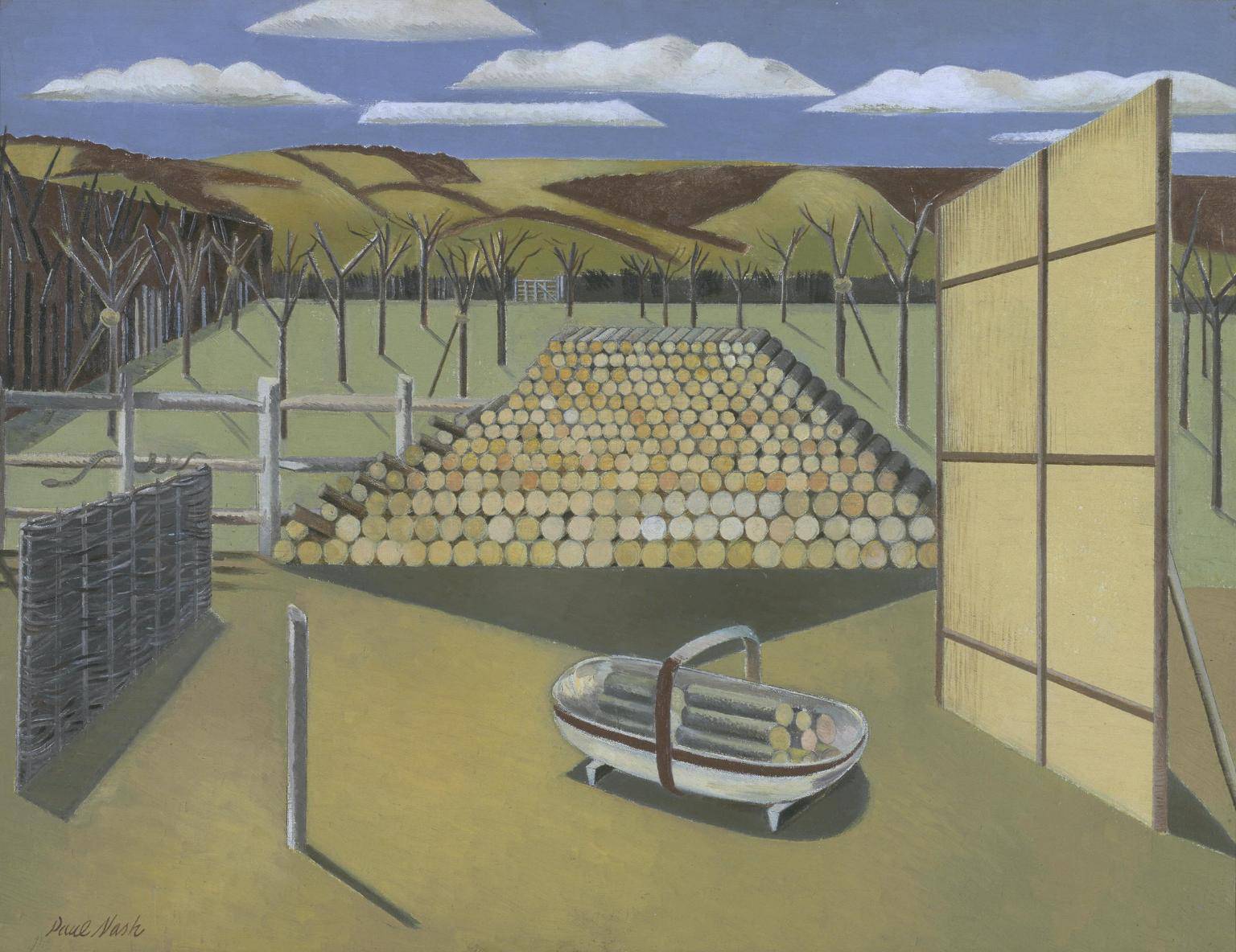 Landscape at Iden - Paul Nash