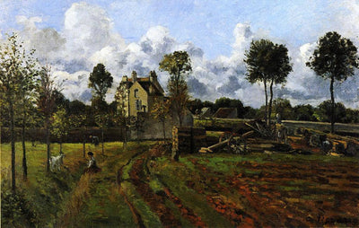 Landscape at Pontoise in apartment