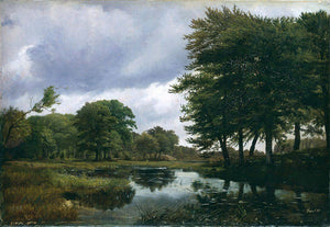 Landscape at Silkeborg - Louis Gurlitt