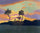 Landscape at Sunset in apartment