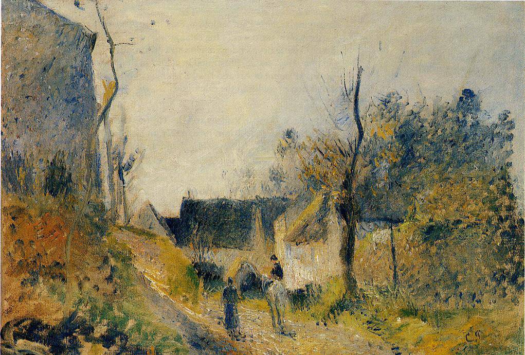 Landscape at Valhermeil - Camille Pissarro