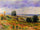 Landscape Auvers sur Oise in hallway