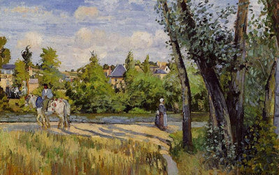 Landscape, Bright Sunlight, Pontoise in kitchen
