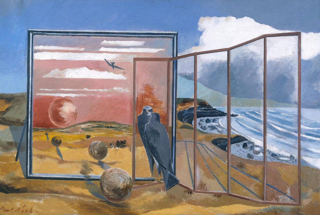 Landscape from a Dream by Paul Nash — hand-painted abstract oil painting reproduction on canvas