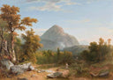 Landscape, Haystack Mountain, Vermont by Asher Brown Durand — hand-painted botanical oil painting reproduction on canvas