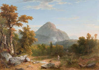 Landscape, Haystack Mountain, Vermont by Asher Brown Durand — hand-painted botanical oil painting reproduction on canvas