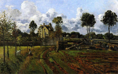 Landscape, Louveciennes in apartment