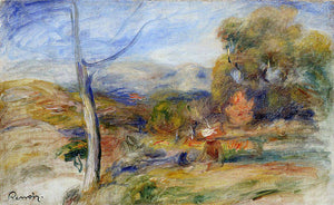 Landscape near Cagnes - Pierre-Auguste Renoir