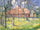 Landscape near Kyiv in living room
