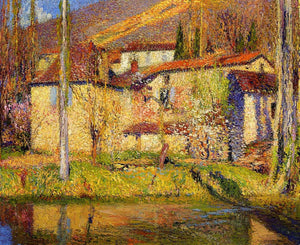 Landscape near Toulouse - Henri Martin