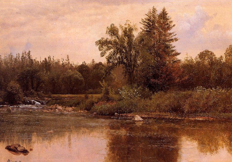 Landscape, New Hampshire - Albert Bierstadt