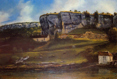 Landscape of the Ornans Region in kitchen