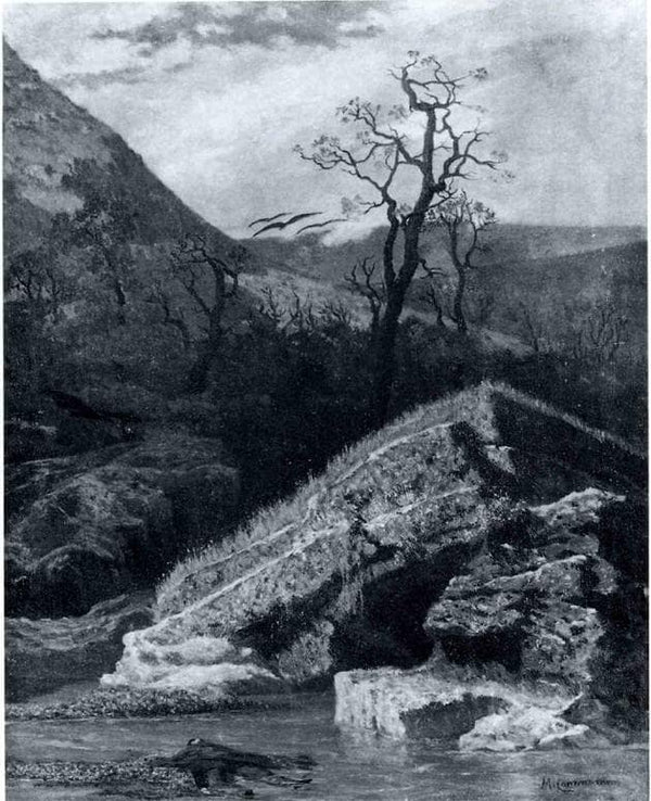 Landscape on mount Cucco