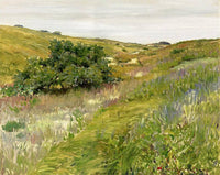 Landscape, Shinnecock Hills by William Merritt Chase — hand-painted eco oil painting reproduction on canvas