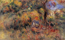 Landscape (sketch) by Pierre-Auguste Renoir — hand-painted impressionism oil painting reproduction on canvas