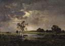 Landscape by Theodore Rousseau — seascapes oil painting wall art, Realism