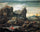 Landscape with Bathers in living room