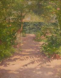 Landscape with figure