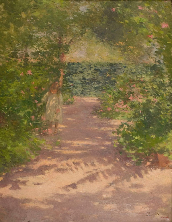 Landscape with figure