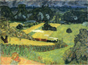 Landscape with freight train by Pierre Bonnard — hand-painted landscape oil painting reproduction on canvas
