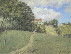 Landscape with Houses - Alfred Sisley