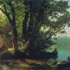 Landscape with lake
