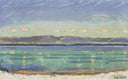 Landscape with of rhythm by Ferdinand Hodler — seascapes oil painting wall art, Post Impressionism