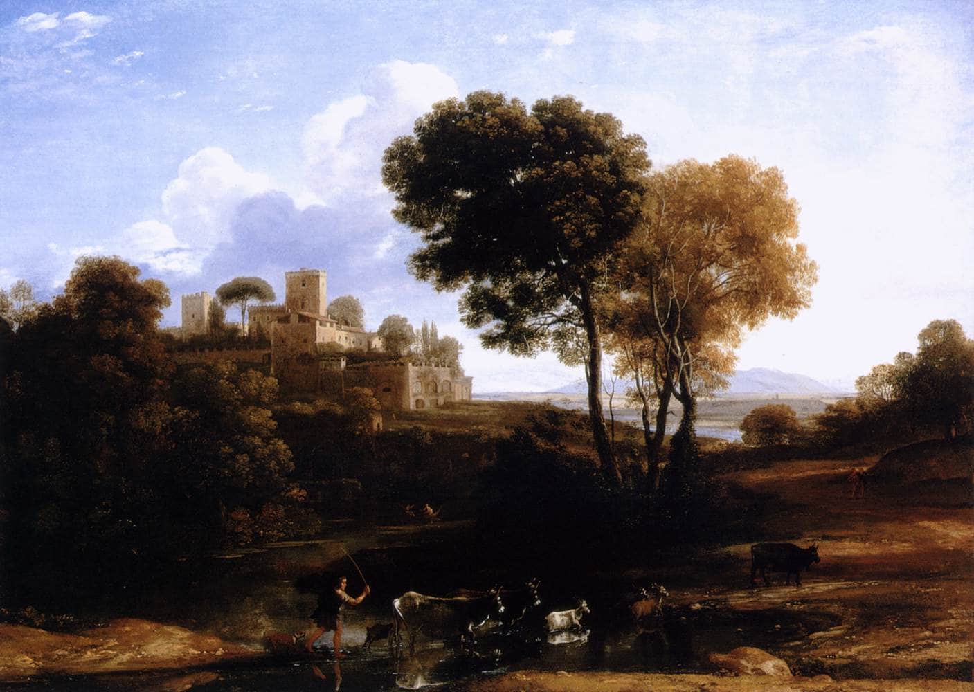 Landscape with Shepherds - Claude Lorrain