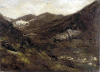 Landscape with small town