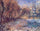 Landscape with Snow in dining room