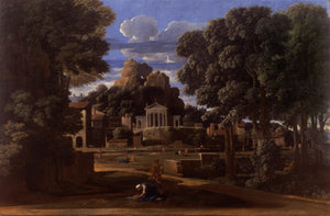 The Ashes of Phocion collected by his Widow - Nicolas Poussin