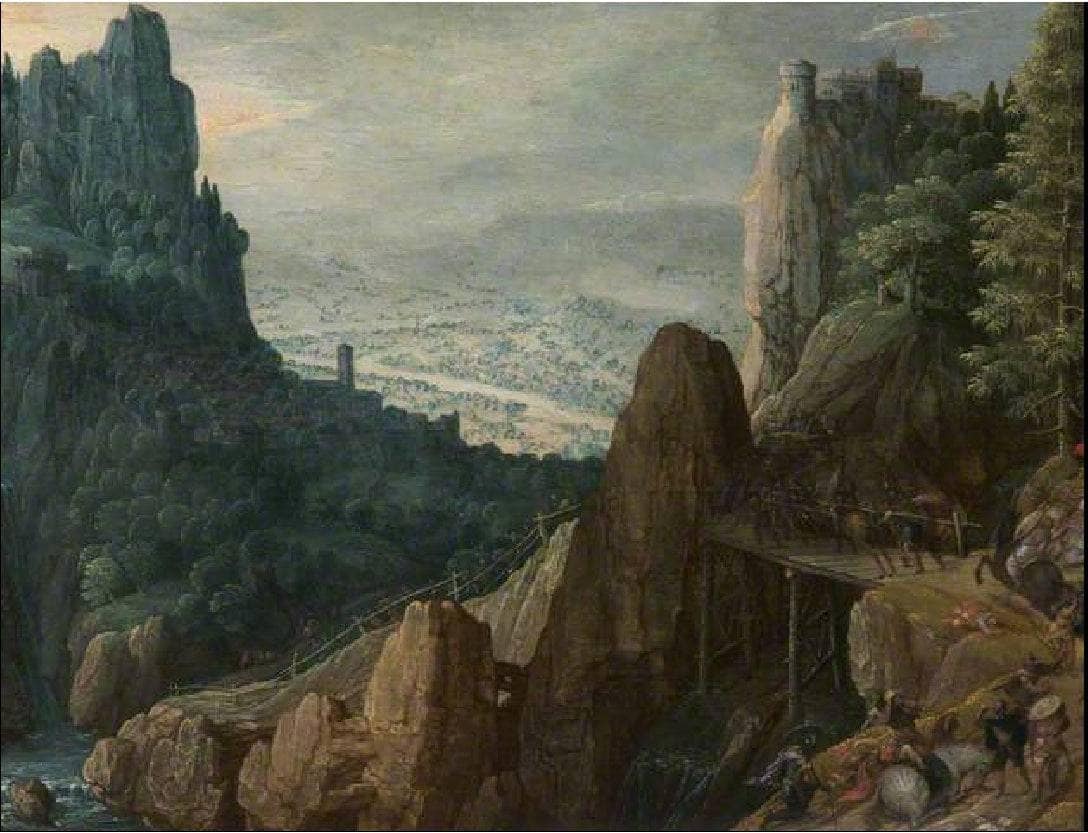 Landscape with the Conversion of Saint Paul