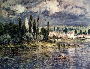 Landscape With Thunderstorm - Claude Monet