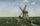 Landscape with windmill near Schiedam in entryway