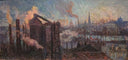 Large Industrial City by Maximilien Luce, urban oil painting wall art, Neo Impressionism