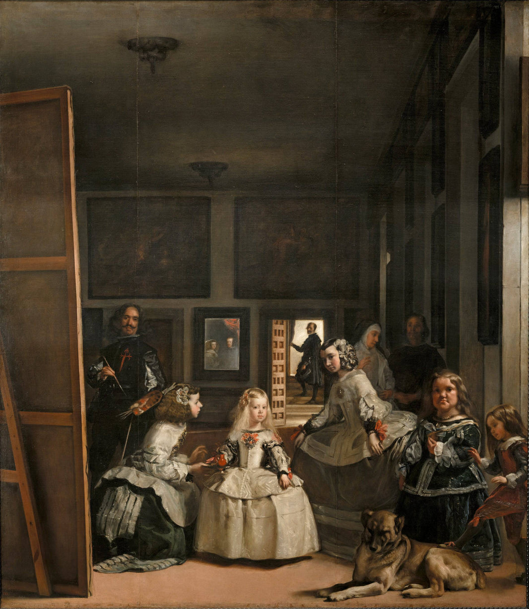 Las Meninas by Diego Velazquez — hand-painted animal oil painting reproduction on canvas