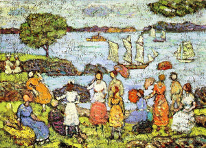 Late Afternoon, New England - Maurice Prendergast