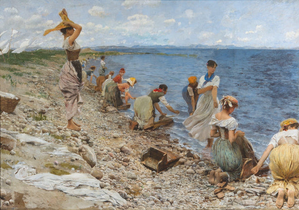 Laundresses on Lake Garda