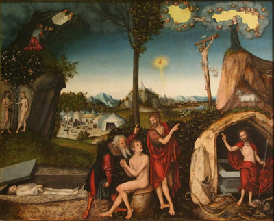 Law and Grace in bedroom