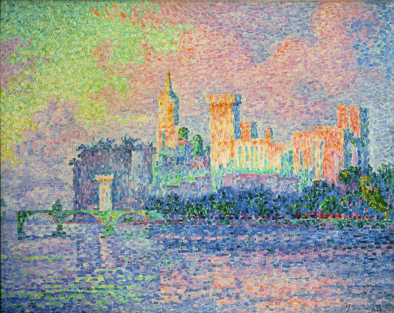 Le Château des Papes - Paul Signac