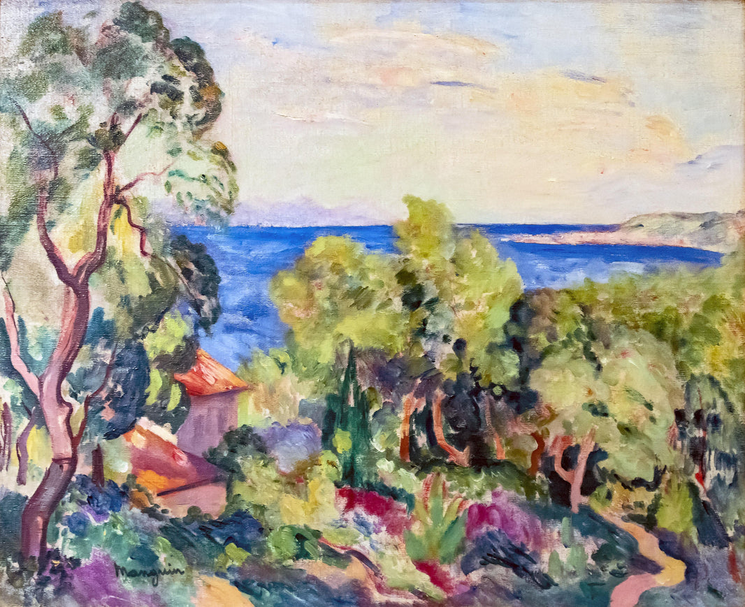 Le Golfe by Henri Manguin — hand-painted landscape oil painting reproduction on canvas
