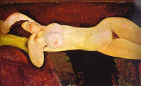 Le grand nu (The Great Nude) by Amedeo Modigliani — hand-painted nude oil painting reproduction on canvas